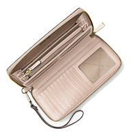 Michael Kors Pink Long Wallet with Strap